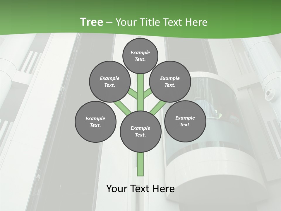 Modern Building Lift PowerPoint Template