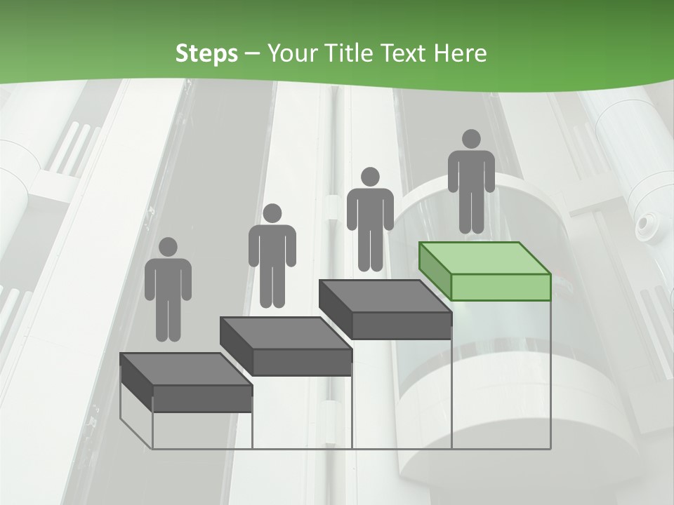 Modern Building Lift PowerPoint Template