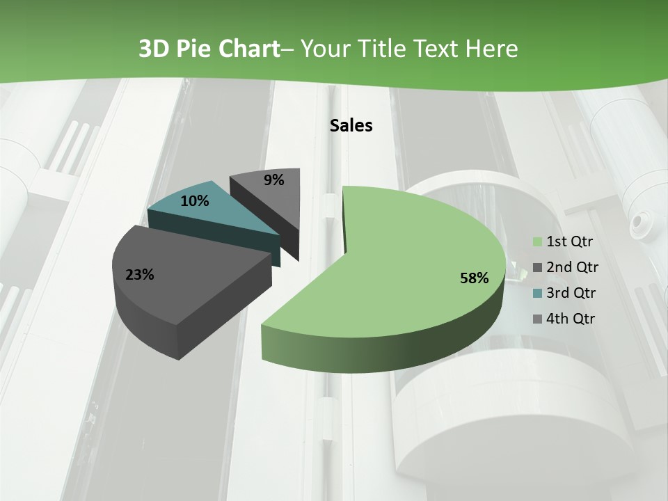 Modern Building Lift PowerPoint Template