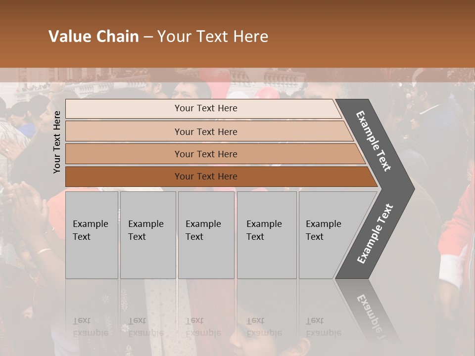 London, Uk - October 19. Diwali On The Square 2008. Indian Religious Festival In Trafalgar Square. October 19, 2008 In London, Uk. PowerPoint Template