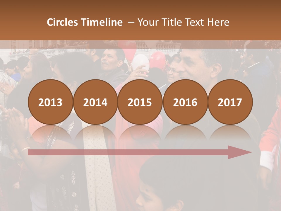 London, Uk - October 19. Diwali On The Square 2008. Indian Religious Festival In Trafalgar Square. October 19, 2008 In London, Uk. PowerPoint Template