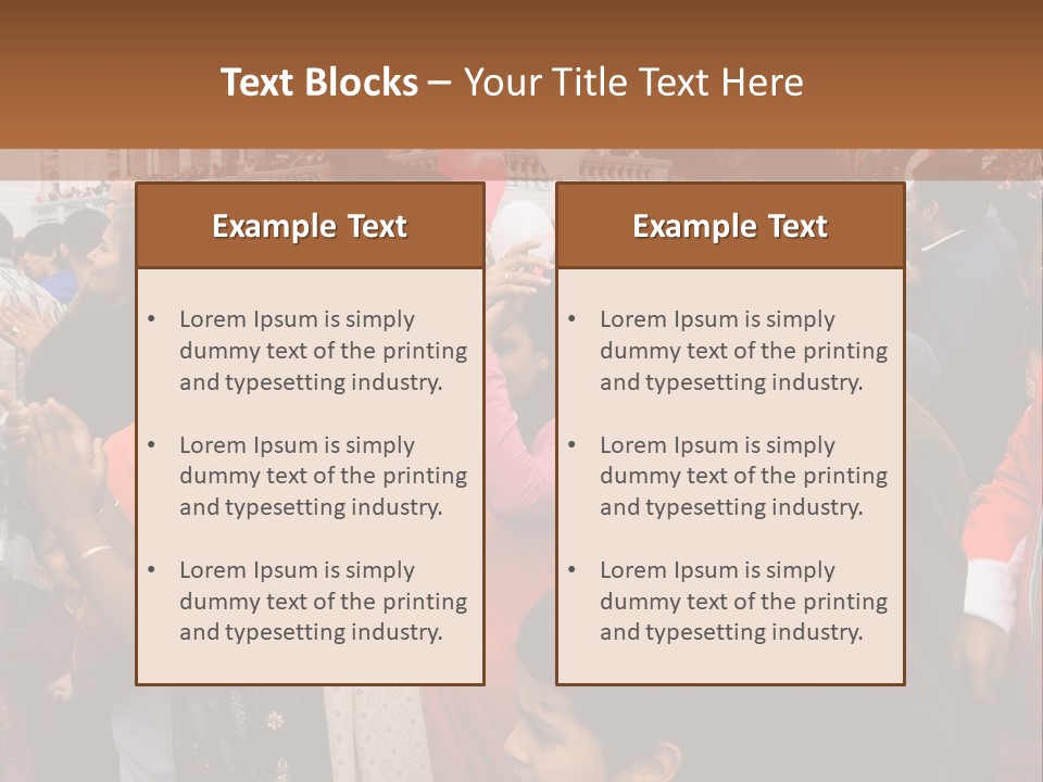 London, Uk - October 19. Diwali On The Square 2008. Indian Religious Festival In Trafalgar Square. October 19, 2008 In London, Uk. PowerPoint Template