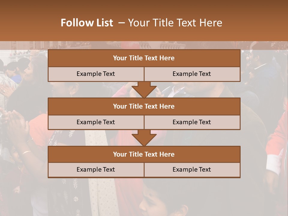 London, Uk - October 19. Diwali On The Square 2008. Indian Religious Festival In Trafalgar Square. October 19, 2008 In London, Uk. PowerPoint Template