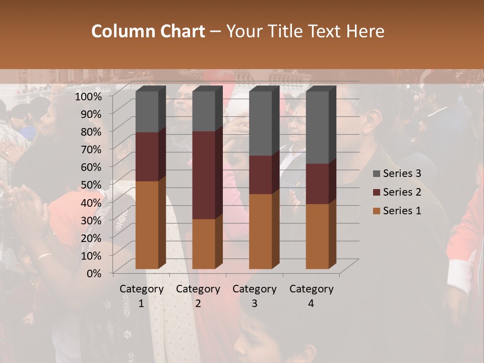 London, Uk - October 19. Diwali On The Square 2008. Indian Religious Festival In Trafalgar Square. October 19, 2008 In London, Uk. PowerPoint Template