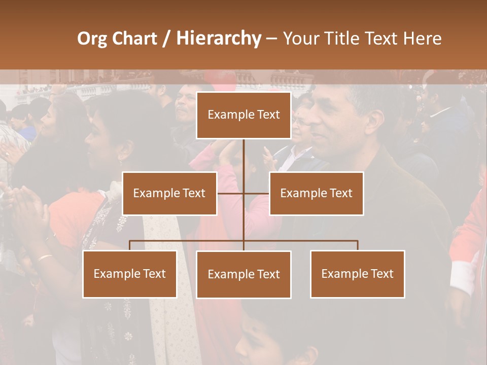 London, Uk - October 19. Diwali On The Square 2008. Indian Religious Festival In Trafalgar Square. October 19, 2008 In London, Uk. PowerPoint Template