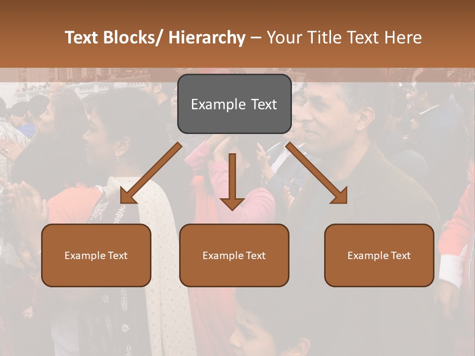 London, Uk - October 19. Diwali On The Square 2008. Indian Religious Festival In Trafalgar Square. October 19, 2008 In London, Uk. PowerPoint Template