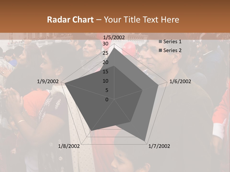 London, Uk - October 19. Diwali On The Square 2008. Indian Religious Festival In Trafalgar Square. October 19, 2008 In London, Uk. PowerPoint Template