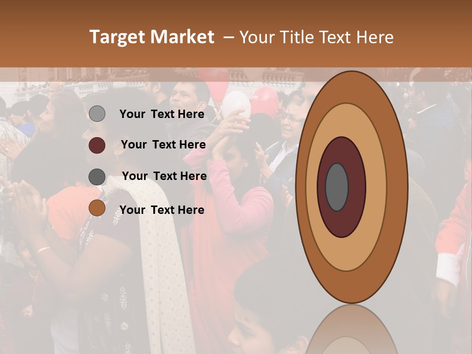 London, Uk - October 19. Diwali On The Square 2008. Indian Religious Festival In Trafalgar Square. October 19, 2008 In London, Uk. PowerPoint Template