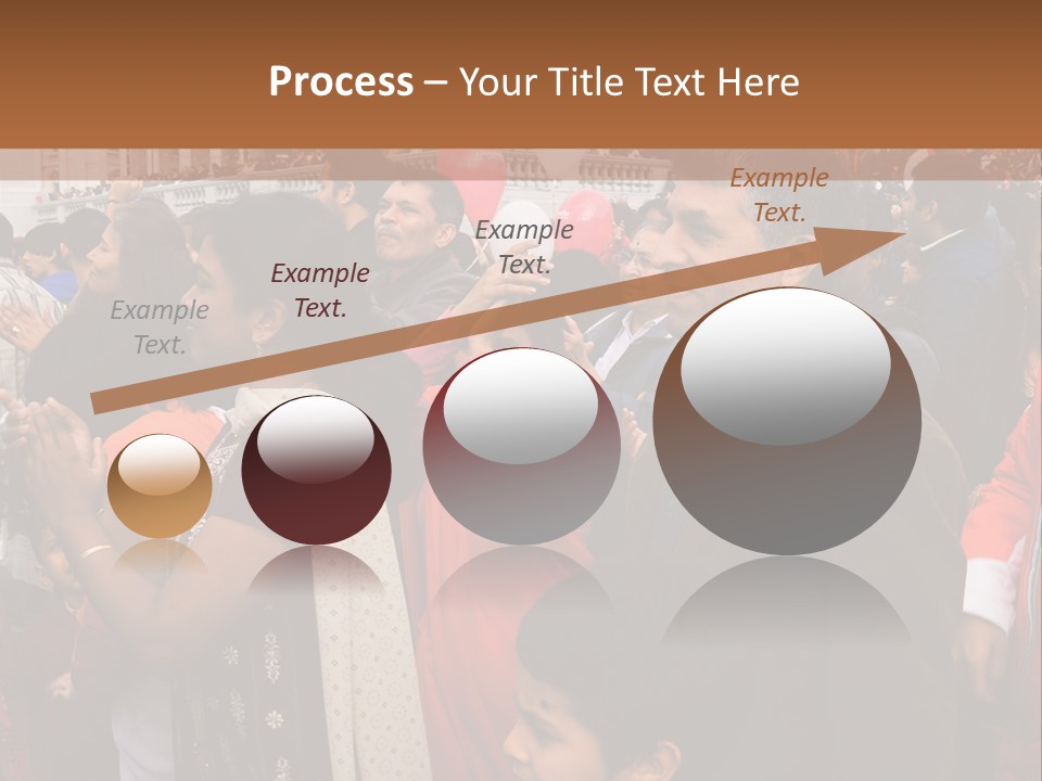 London, Uk - October 19. Diwali On The Square 2008. Indian Religious Festival In Trafalgar Square. October 19, 2008 In London, Uk. PowerPoint Template