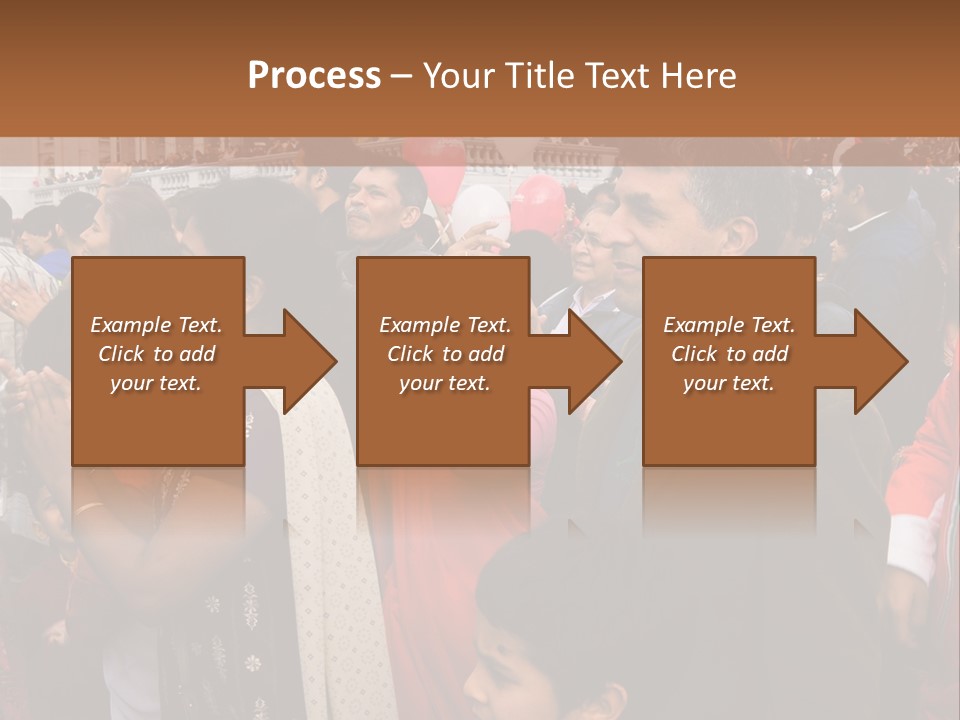 London, Uk - October 19. Diwali On The Square 2008. Indian Religious Festival In Trafalgar Square. October 19, 2008 In London, Uk. PowerPoint Template