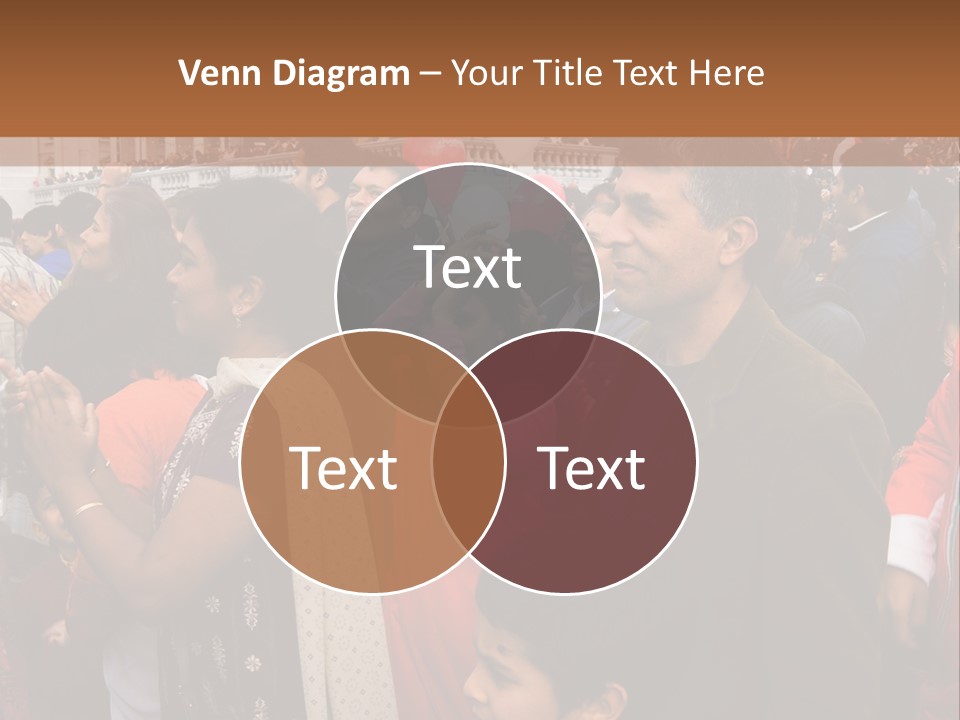 London, Uk - October 19. Diwali On The Square 2008. Indian Religious Festival In Trafalgar Square. October 19, 2008 In London, Uk. PowerPoint Template