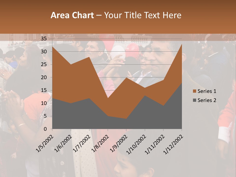 London, Uk - October 19. Diwali On The Square 2008. Indian Religious Festival In Trafalgar Square. October 19, 2008 In London, Uk. PowerPoint Template