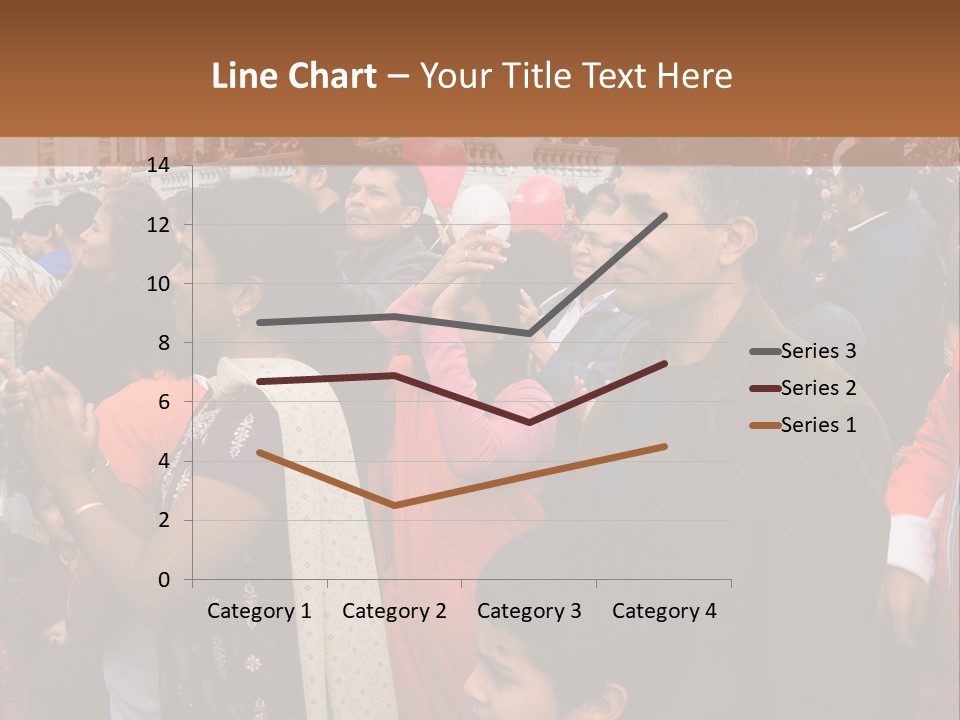 London, Uk - October 19. Diwali On The Square 2008. Indian Religious Festival In Trafalgar Square. October 19, 2008 In London, Uk. PowerPoint Template