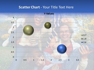 Family Time - Playful Family In The Park PowerPoint Template