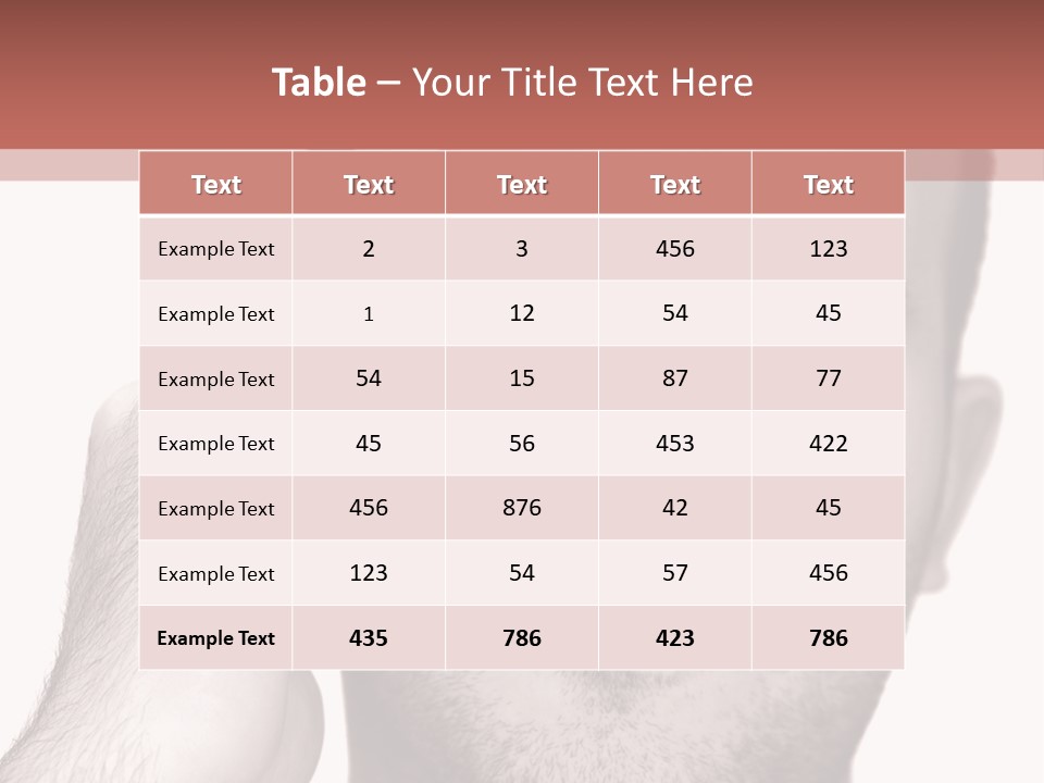 A Young Man Grasping His Head Where The Pain Is - A Killer Headache Or Migraine. PowerPoint Template