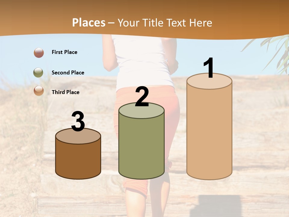 Active Girl PowerPoint Template