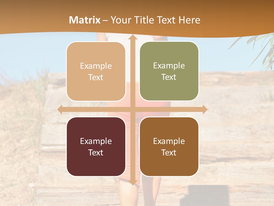 Active Girl PowerPoint Template