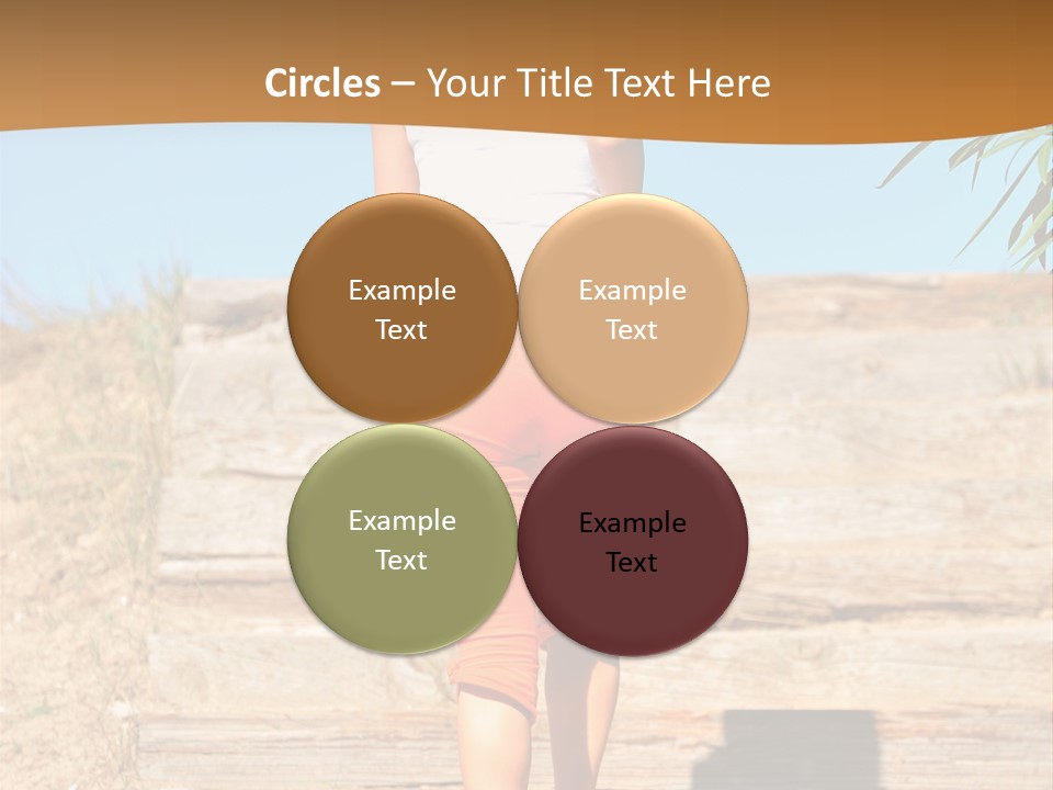 Active Girl PowerPoint Template