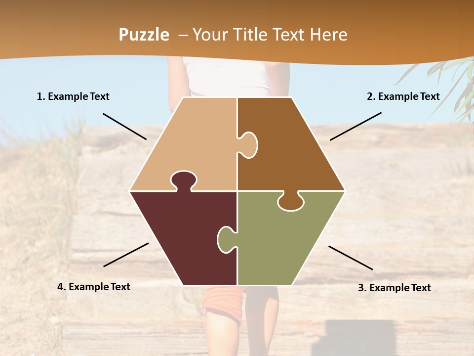 Active Girl PowerPoint Template