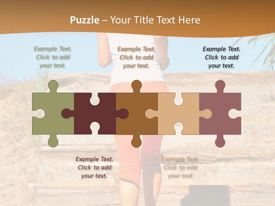 Active Girl PowerPoint Template