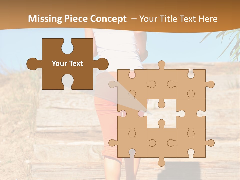 Active Girl PowerPoint Template