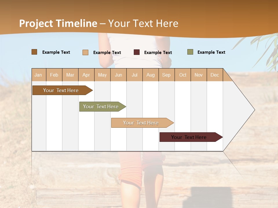 Active Girl PowerPoint Template