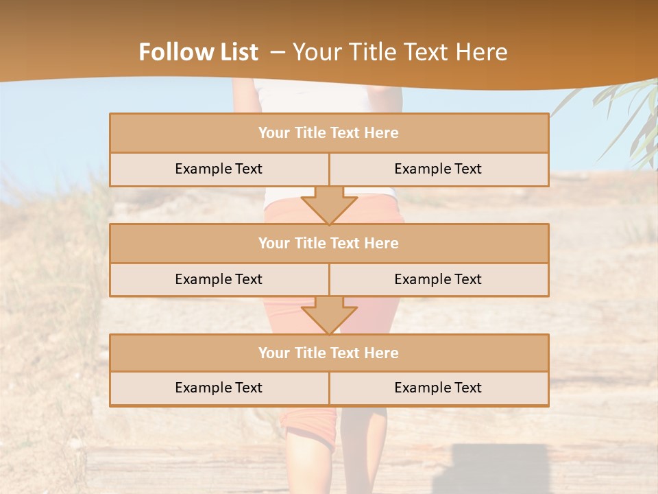 Active Girl PowerPoint Template