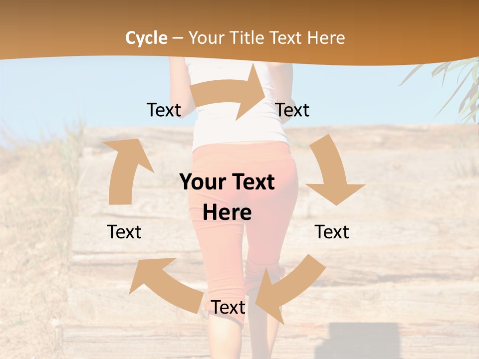 Active Girl PowerPoint Template