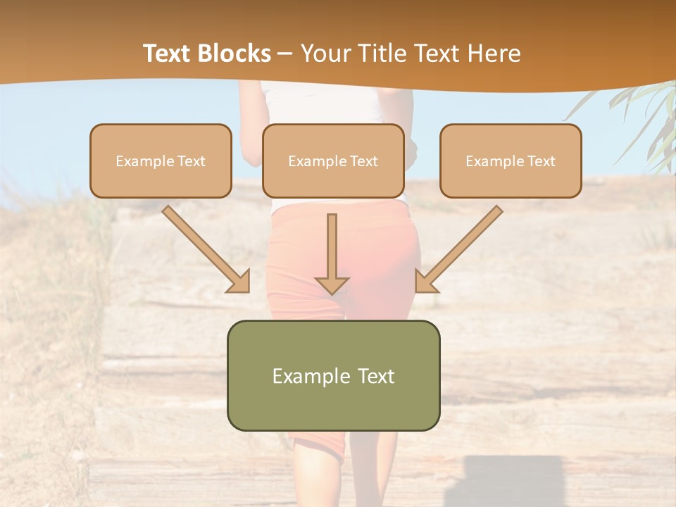 Active Girl PowerPoint Template