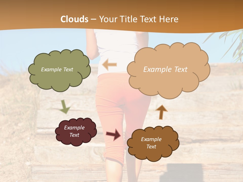 Active Girl PowerPoint Template