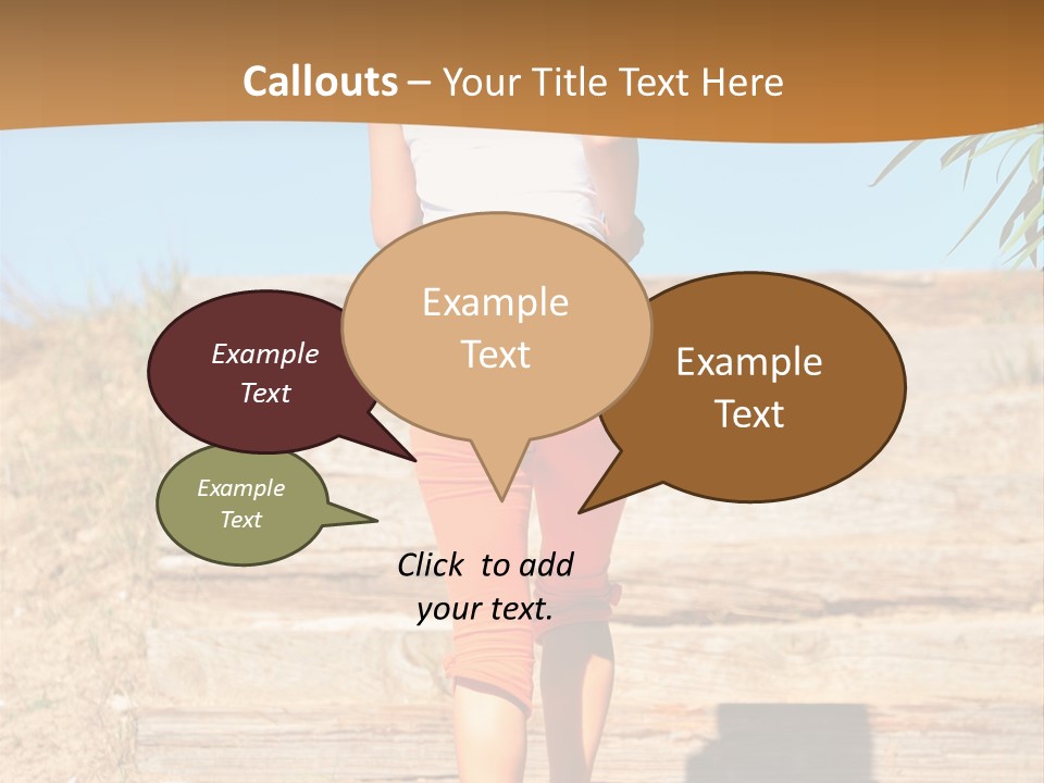 Active Girl PowerPoint Template