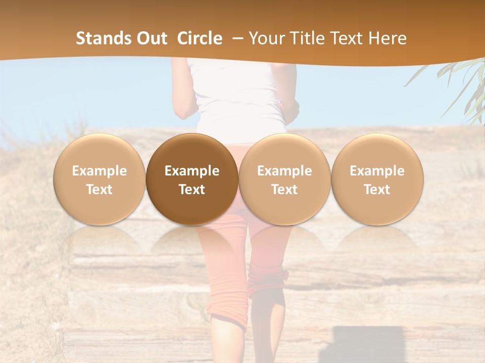 Active Girl PowerPoint Template