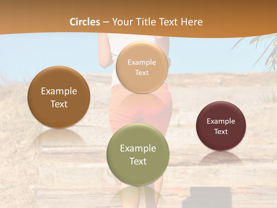 Active Girl PowerPoint Template