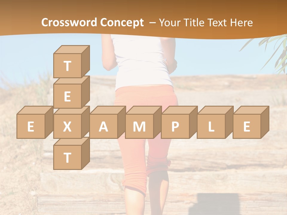 Active Girl PowerPoint Template