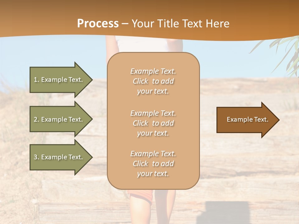 Active Girl PowerPoint Template
