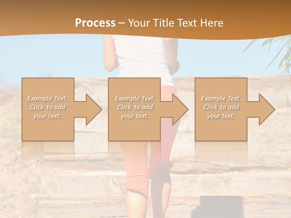 Active Girl PowerPoint Template