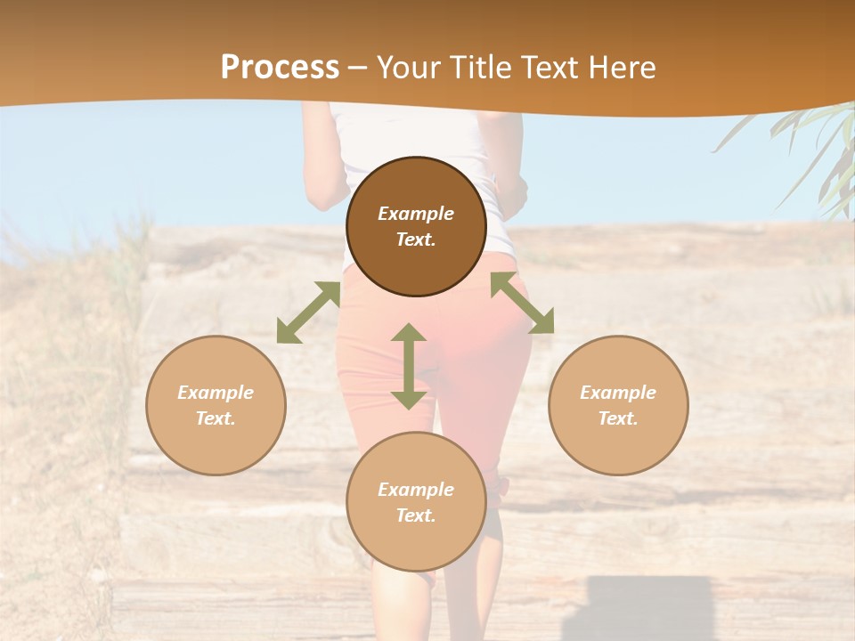 Active Girl PowerPoint Template