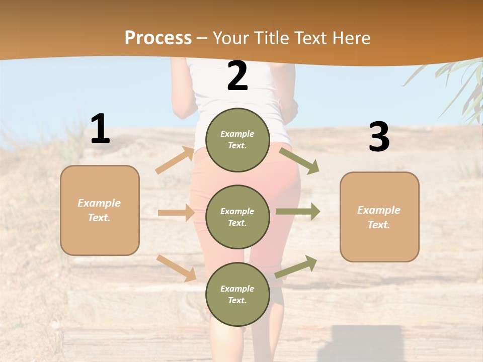 Active Girl PowerPoint Template