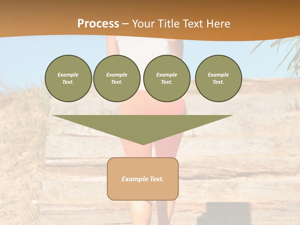 Active Girl PowerPoint Template