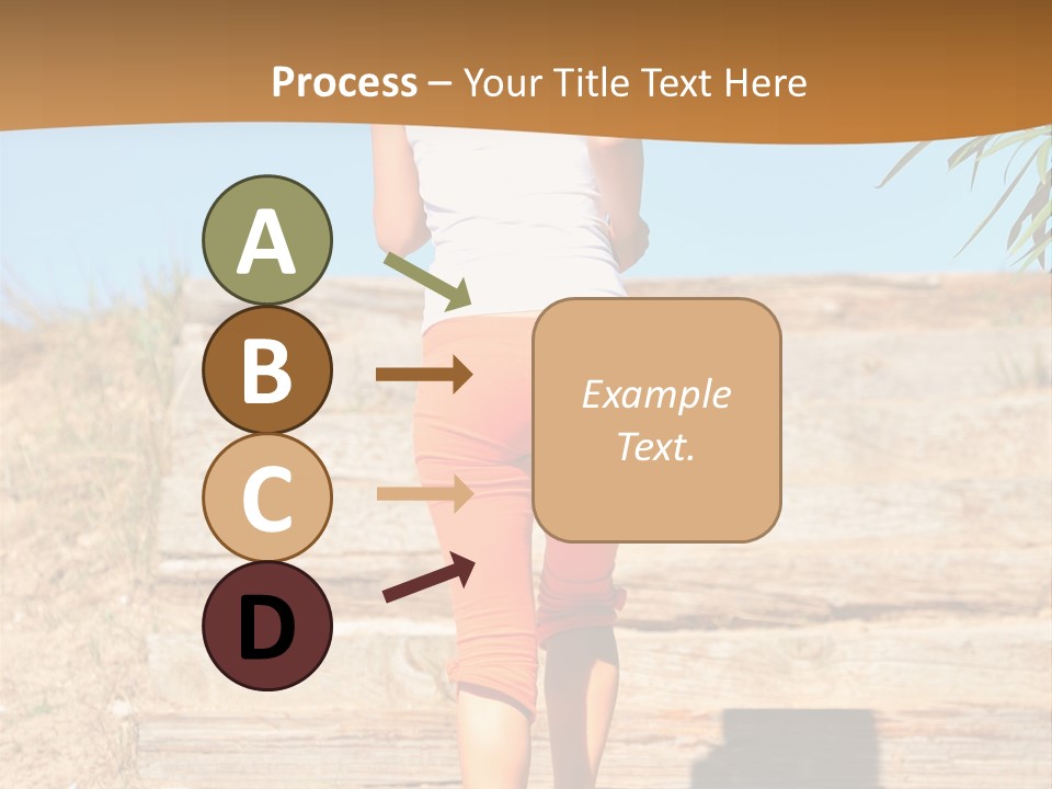 Active Girl PowerPoint Template