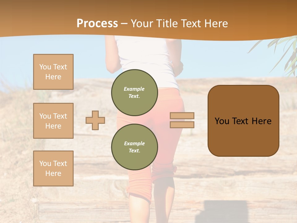 Active Girl PowerPoint Template