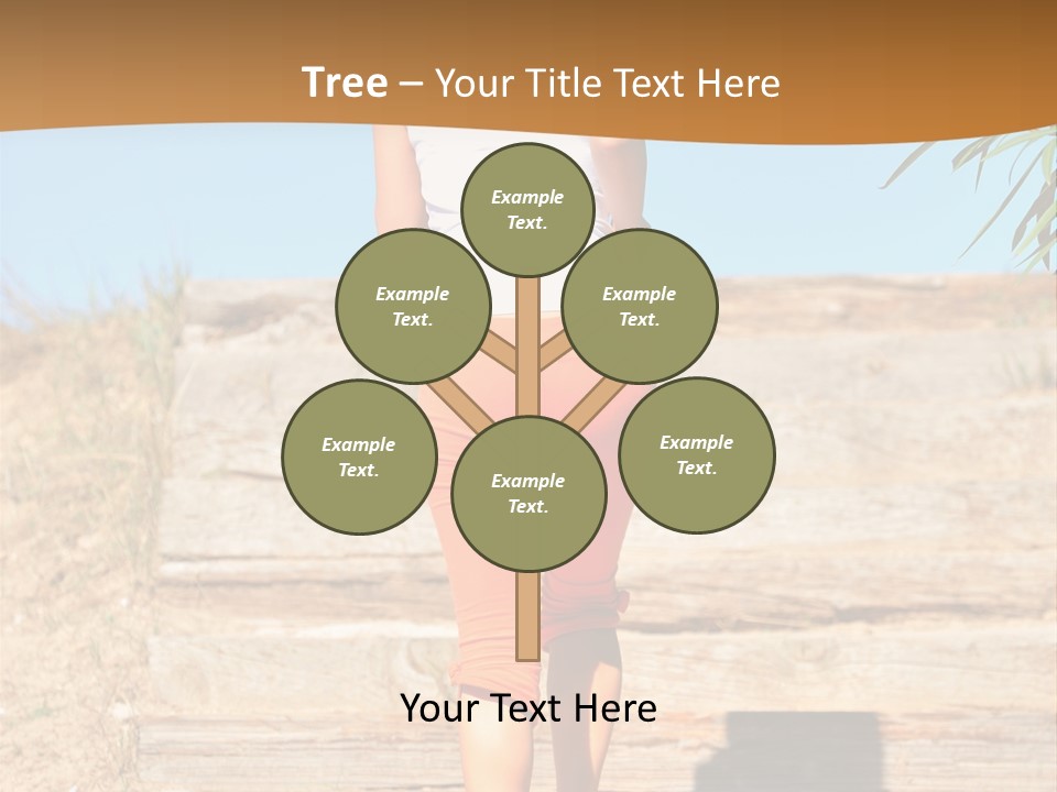 Active Girl PowerPoint Template