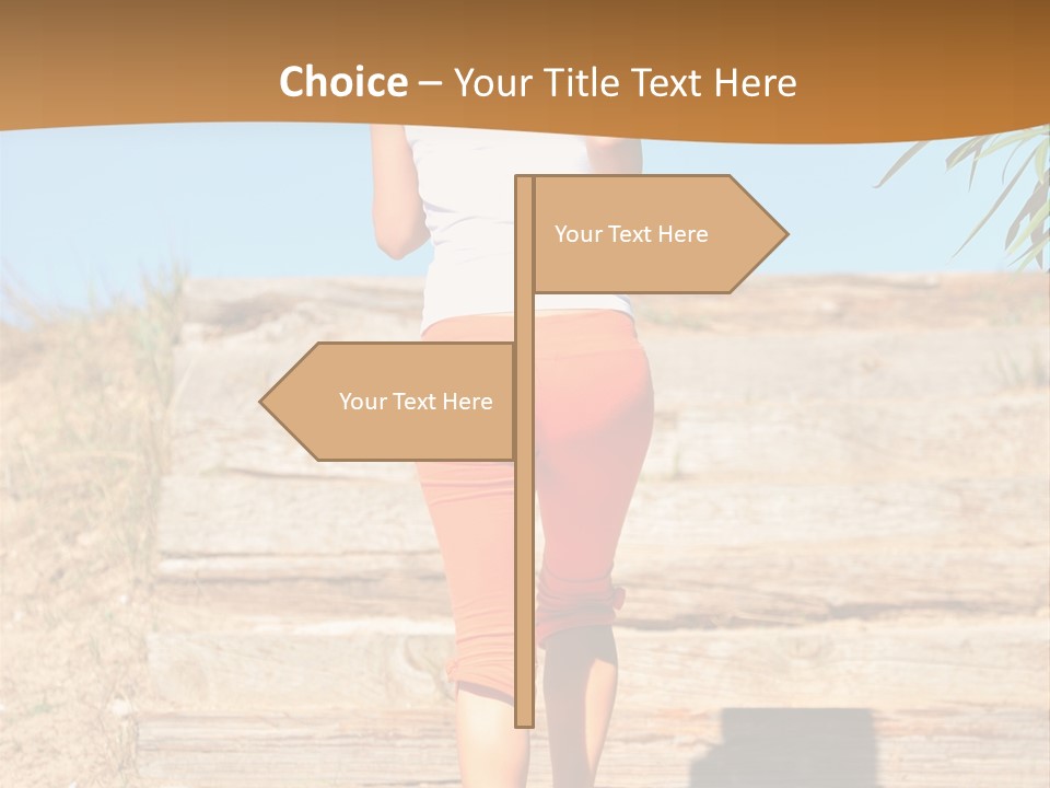 Active Girl PowerPoint Template