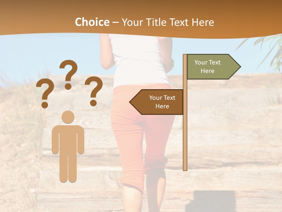 Active Girl PowerPoint Template