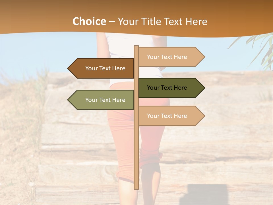 Active Girl PowerPoint Template