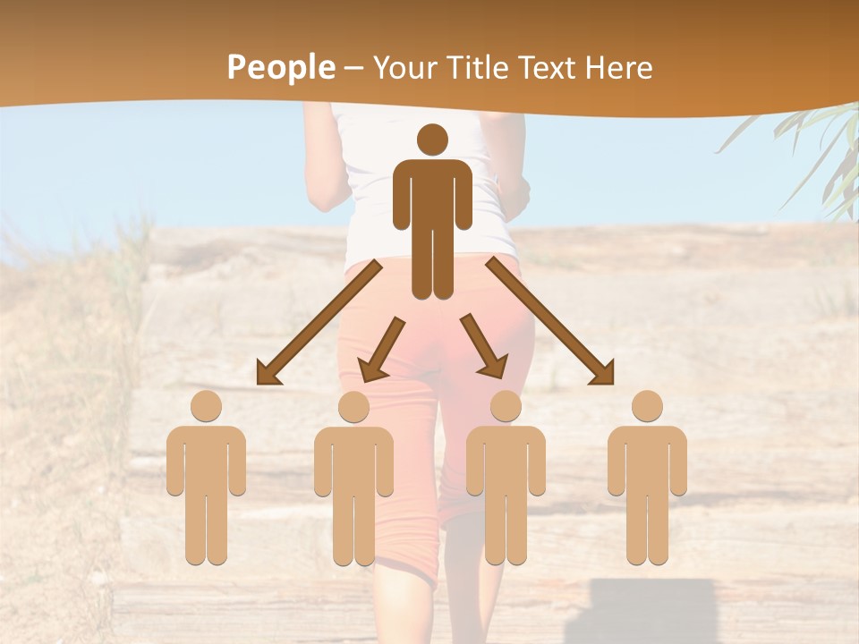 Active Girl PowerPoint Template