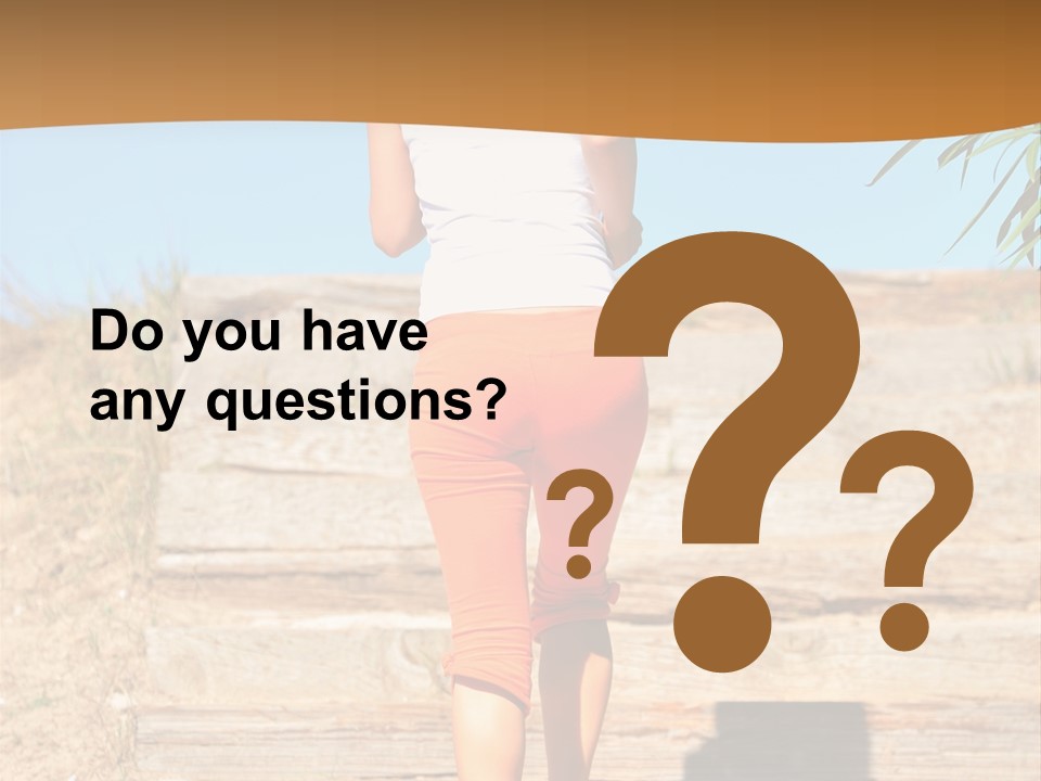 Active Girl PowerPoint Template