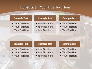 English High Tea Setting With Bread, Scones And Such PowerPoint Template