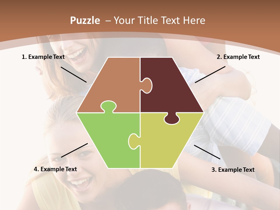 Teenagers Having Fun Outdoors PowerPoint Template