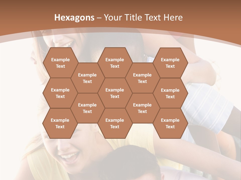 Teenagers Having Fun Outdoors PowerPoint Template